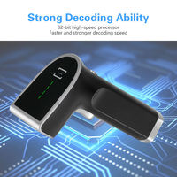 Escáner de Código de Barras Inalámbrico USB de Alta Calidad 6700, Omnidireccional, CMOS, Anti-Caídas, Escaneo Rápido, para Uso en Almacenes