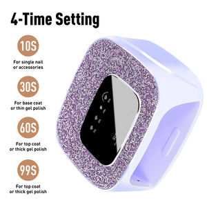 Sèche-ongles professionnel sans fil rechargeable 168w à séchage rapide, <span class=keywords><strong>lampe</strong></span> à LED <span class=keywords><strong>UV</strong></span> pour salon - Product Image 3