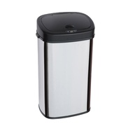 Poubelle à capteur infrarouge robuste, surface facile à nettoyer, utilisation en intérieur, 40 litres, livraison mondiale