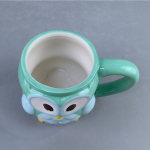 <strong>Owl</strong> <strong>Mug</strong> 3D Shaped Hand-painted Ceramic <strong>Owl</strong> <strong>Coffee</strong> Cup Vintage Porcelain Milk Tea <strong>Mugs</strong> in Bulk - Product Image 3