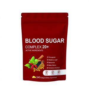 Gummies OEM Sugar Complex 20+ Ingrédients Actifs en Capsules pour la Santé des Femmes Adultes Équilibre Hormonal Fabricant Fournisseur Vente en Gros - Product Image 1