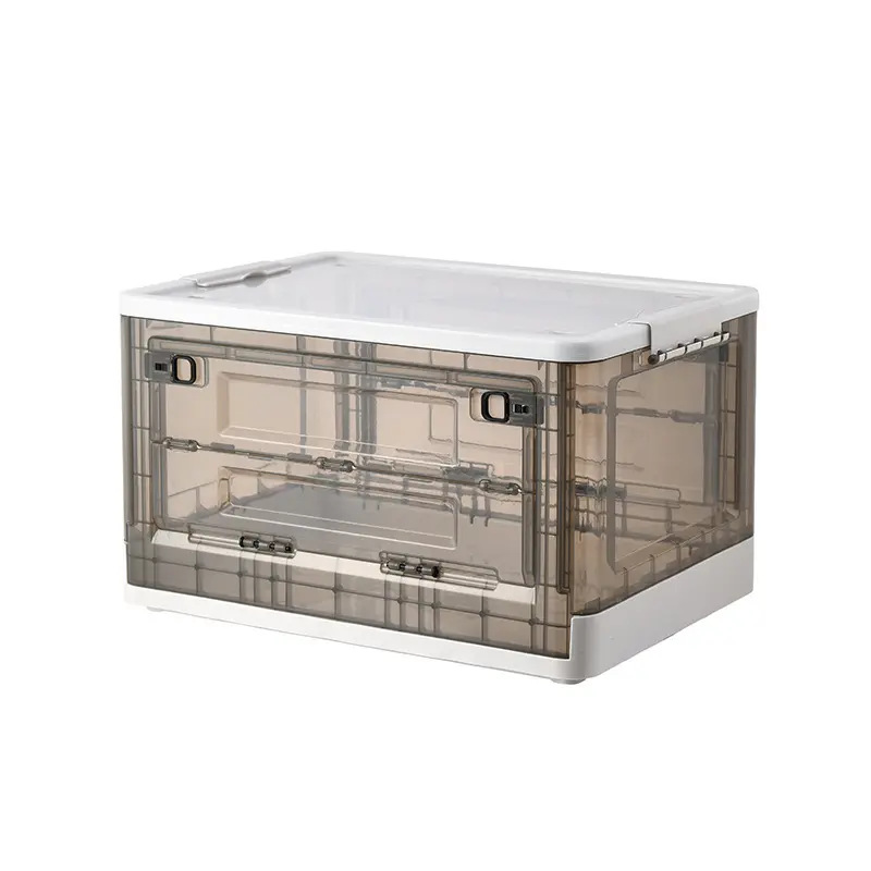 Box Plastic Storage Transparent Waterproof Plastic Storage Boxes Containers With Wheels For Clothes Toys And Sundries