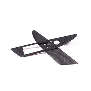 Аксессуары для интерьера из натурального углеродного волокна для BMW 8 серии G14 G15 2019-2022, крышка для оконной панели, 2-дверная версия - Product Image 4