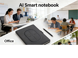 Coffret Cadeau d'Affaires <span class=keywords><strong>de</strong></span> Luxe : Carnet Intelligent IA en Cuir PU avec Logo Personnalisé, Stylo et Tasse Isotherme – Idéal Fête des Pères et Thanksgiving - Product Image 3