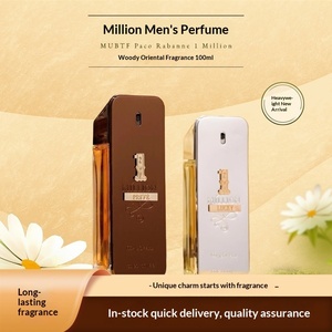 Parfum Pria Foreign Trade <span class=keywords><strong>Gold</strong></span> Million <span class=keywords><strong>Gold</strong></span> Brick Aroma Tahan Lama Wangi Kulit Kayu Ukuran Perjalanan Semprot Zhejiang - Product Image 2