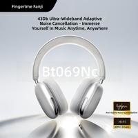 Casque sans fil à réduction de bruit, conception intra-auriculaire complète, étanche, chargement Type-C