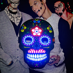 Maschera EL con Controllo Vocale, Ideale per Festival di Musica Elettronica/Feste a Tema, per Diventare il Punto Focale dell'Evento - Product Image 5