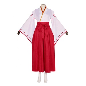Disfraz de cosplay de Genshin Impact: Ropa de la esposa de Risa, bruja de la ciudad, flor dispersa, para juego de rol, animación, Kendo - Product Image 5