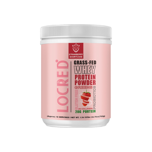 Proteína de Suero de Leche de Pastoreo con Alto Contenido de Proteínas (28g), con Colágeno Marino, Probióticos y Vegetales, <span class=keywords><strong>Sabor</strong></span> a Pastel de Fresa, Venta al Por Mayor OEM - Product Image 1
