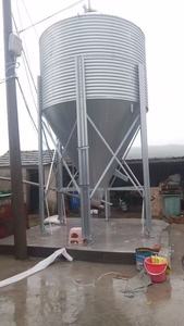 Silo de stockage de céréales galvanisé 3 tonnes 5 tonnes 10 tonnes 20 tonnes 50 tonnes 100 tonnes pour l'alimentation des volailles, du blé, du maïs - Product Image 6