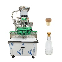 Machine automatique de bouchage et de scellement de bouteilles de champagne et de vin, presse-bouchon en forme de T pour bouteilles en verre