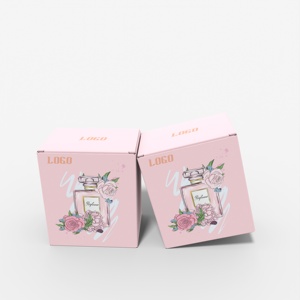 Caja de Embalaje para Perfume con Diseño Femenino <span class=keywords><strong>Rosa</strong></span>, 10 ml, 20 ml, 30 ml, 50 ml, Caja de Papel Personalizada para Perfume, Caja de Papel Biodegradable para Cosméticos - Product Image 2
