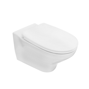 โถสุขภัณฑ์แบบแขวนผนังไร้ขอบ ขนาดความยาว 55 ซม. กว้าง 38 ซม. สูง 32 ซม. - Product Image 1