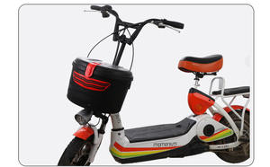 <span class=keywords><strong>Porte</strong></span>-bagages arrière en plastique pour vélo de montagne, panier d'étagère de grande capacité - Product Image 4