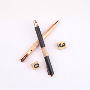 Bolígrafo de Lujo de Metal Completo con Tinta de Gel en Oro Rosa - Product Image 6