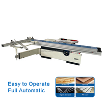 Scie à panneaux CNC à table coulissante H450D à moteur horizontal pour la découpe automatique du bois avec scie à poutre alternative de haute précision
