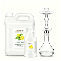 Concentré d'arôme alimentaire citron menthe pour chicha, huile parfumée à base de PG, rapport de mélange 8-10%, certifié ISO/MSDS, parfum stable, OEM