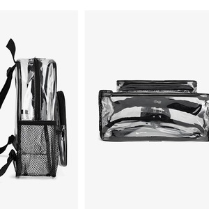 Custom Stylish Women <b>Clear</b> Transparent Pvc Plastic Light-Up Girl Colorful Transparent Jelly <b>Backpack</b> Womens <b>Backpacks</b> - Product Image 4
