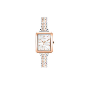 นาฬิกาโลหะทันสมัยทันสมัยทันสมัยทันสมัยทันสมัยทันสมัยทันสมัยดูทันสมัยขอบเรียบเนียนของผู้หญิงนาฬิกาควอตซ์แบบอนาล็อกพร้อมหน้าปัดและเคสกระจกแฟชั่นอัลลอยธุรกิจ - Product Image 5