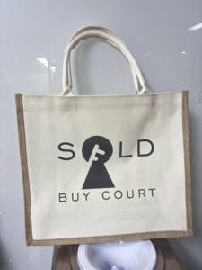 Bolsa de Yute Ecológica Personalizada con Logotipo, para Publicidad, Compras, Bodas, Despedidas de Soltera, Piscina, Necesidades de Damas de Honor - Product Image 6