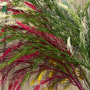 Flores Artificiales de Lavanda con Múltiples Cabezas, Flores de Seda para Decoración de Bodas y Hogar, Paquete de Varias Piezas - Product Image 4