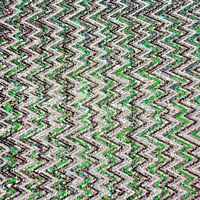 Nouveaux designs de tissu en maille polyester à paillettes, tissu brodé à paillettes pour robe de mode