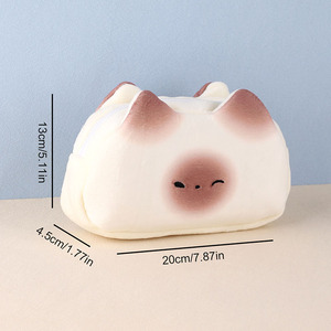 Tùy chỉnh chất lượng cao Kitty bút chì trường hợp Kawaii Hộp bút chì cho trẻ em với công suất lớn dây kéo đồ dùng học tập - Product Image 6