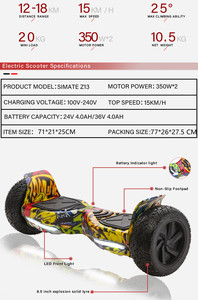 Popular 6,5 pulgadas scooter 2two Wheel mini drift scooter más <span class=keywords><strong>barato</strong></span> hover Board para niños <span class=keywords><strong>hoverboard</strong></span> US drop Ship FBA Warehouse - Product Image 6