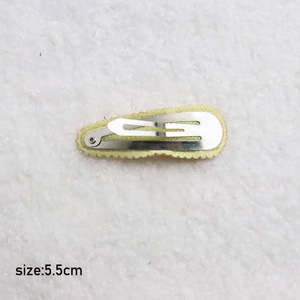 Barrette pour bébé fille en tissu polyester personnalisé, avec <span class=keywords><strong>boucle</strong></span> solide, broderie en dentelle, style fait main, pour un usage quotidien - Product Image 4