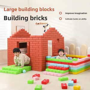 كتل بناء منزل للأطفال لبنات بناء الطوب لعبة للأطفال-مجموعة بناة للبناء والتراص - Product Image 2