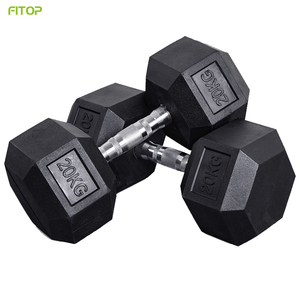 <span class=keywords><strong>Comprar</strong></span> barato <span class=keywords><strong>de</strong></span> levantamiento <span class=keywords><strong>de</strong></span> peso caucho virgen hexagonal conjunto mancuerna 10kg para la venta - Product Image 1