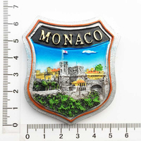 Monaco Monte Carlo Magnetic Racing Championship Cadeaux Casino Tourisme Réfrigérateur Souvenir Vente en gros Aimant de réfrigérateur Monaco personnalisé