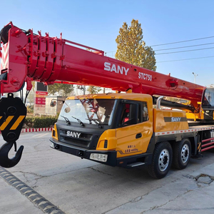 รถเครนเคลื่อนที่มือสอง Sany 75 ตัน แรงยกสูง บำรุงรักษาอย่างดี เหมาะสำหรับงานก่อสร้าง ขาย - Product Image 1