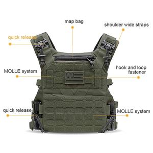 Artex 1000D Nylon Tactical Backpack <b>Insert</b> Plate <b>Handbag</b> Laser Molle Plate Carrier Vest Combination Backpack with Molle - Product Image 4