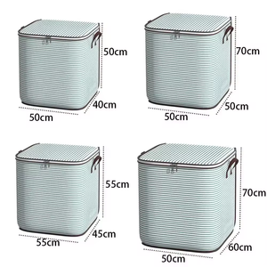 Almacenamiento de edredón de almacenamiento de ropa Extra grande de alta resistencia para organizar el dormitorio - Product Image 5