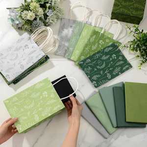 Bolsas de Regalo Pequeñas con Diseño Floral, al por Mayor, con Asa, Bolsas de Regalo de Agradecimiento para Bodas, Baby Showers, Fiestas de Cumpleaños - Product Image 5
