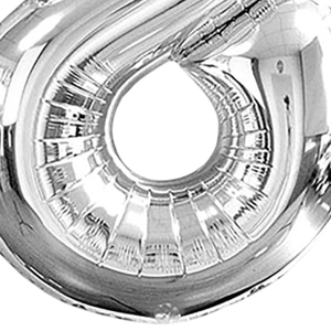 Argento 45cm N8 numero palloncino diploma di nuovo scuola di Halloween san valentino cinese capodanno elio metallico finitura - Product Image 3