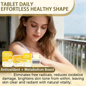 Tiras Orales de Cúrcuma Liposomal con Extracto de Jengibre Orgánico para una Mejor Absorción y Apoyo Articular - Product Image 6