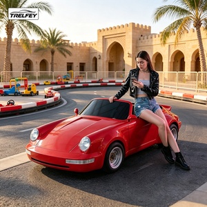 Go-Kart Elettrici Stile Intramontabile, Kart Sportivi Vintage 72V Certificati CE, <span class=keywords><strong>Design</strong></span> Ispirato al Classico 964 per Adulti - Product Image 1