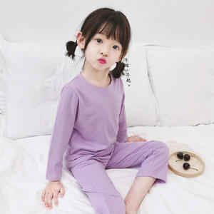 Pijamas Cortos de Algodón para Niñas, Ropa de Dormir para Niñas, Pijamas Personalizadas para Niñas, Pijamas de Algodón para Niñas al por Mayor - Product Image 1