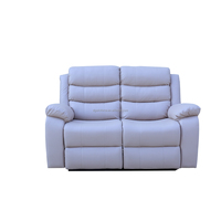 Wifnorce-Ensemble fauteuil inclinable moderne en cuir PU blanc, mobilier de salon, table, porte-gobelet, canapé inclinable 3 places