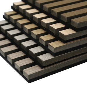 Goodsound Design moderno legno e poliestere acustica decorazione da parete insonorizzata bordo lamelle pannelli acustici per l'isolamento acustico - Product Image 2