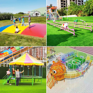 Nuovo Design per Parchi Divertimento all'Aperto: Gioco a Tema Corsa tra Tartaruga e Coniglio, Pista Non Motorizzata per <span class=keywords><strong>Parco</strong></span> Giochi, Maiale Felice in Corsa - Product Image 2