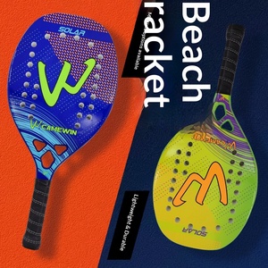 ไม้แร็กเกตชายหาดคาร์บอนไฟเบอร์ สำหรับมือสมัครเล่นระดับเริ่มต้น - ไม้เทนนิสชายหาดและแพเดิล คุณภาพดี ราคาสุดคุ้ม - Product Image 2
