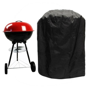 Couverture de gril de barbecue en tissu OXford robuste étanche résistant aux UV compatible avec le charbon de bois fabriqué à la machine - Product Image 2