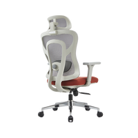 Chaise de bureau ergonomique moderne en maille pour ordinateur, confortable et simple, idéale pour le travail en gros