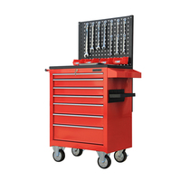 Chariot à outils roulant robuste à 7 tiroirs, armoire à outils en acier de 47 pouces, chariot de rangement mobile avec tiroirs verrouillables, fabrication OEM