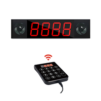Compteur LED sans fil à affichage clinique callpad pager, magasin de thé au lait, café, système d'appel de numéro de file d'attente de restaurant