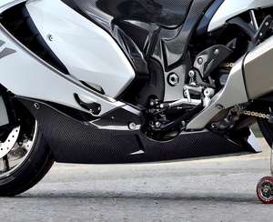 AISKA Carbon 100% Fibre de <span class=keywords><strong>carbone</strong></span> sèche 3K véritable, carénage inférieur de moto pour Suzuki GSX1300R <span class=keywords><strong>Hayabusa</strong></span> 2021-2026 - Product Image 2