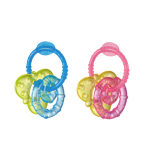 Mordedor relleno de agua seguro <span class=keywords><strong>para</strong></span> <span class=keywords><strong>congelador</strong></span> sin BPA Mordedor alisador de EVA Mordedor <span class=keywords><strong>para</strong></span> bebés - Product Image 1